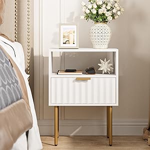 white nightstand