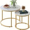 0c506d5b35090e95388141c04783eeb3 2pcs/set Modern Style Coffee Table Combination, Living Room Decorative Coffee Table Combination, Modern Simple Bedroom Apartment Bedside Table