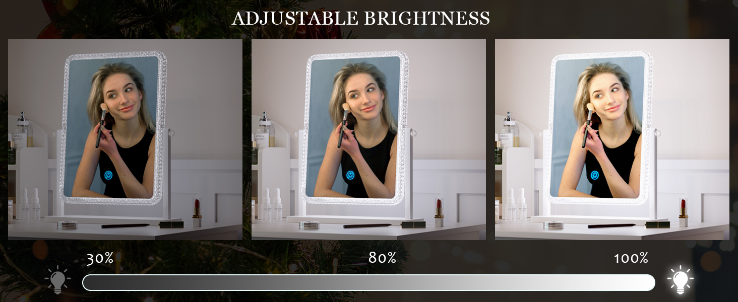 Lighted Mirror for makeup