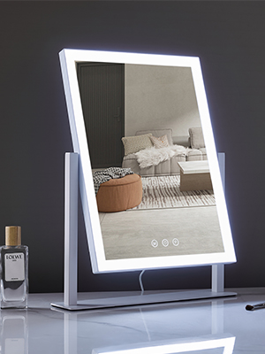 espejo con luz para maquillaje