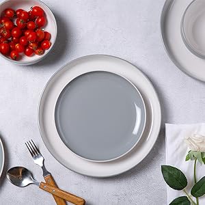 Plates and bowls Set of 4