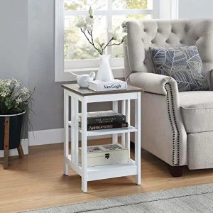 3-Tier-Mission-Collection-End-Table-in-Driftwood-White-Finish-MDF-Construction-Modern-Square-Design-15_a4aeb200-027f-430b-a221-0ce834987083 3-Tier End Table in Driftwood/White Finish MDF Construction Modern Square Design 15.75" x 15.75" x 23.75"