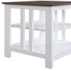 3-Tier-Mission-Collection-End-Table-in-Driftwood-White-Finish-MDF-Construction-Modern-Square-Design-15_c3c9ca32-ead9-4bff-b9a4-82112ecdce9f 3-Tier End Table in Driftwood/White Finish MDF Construction Modern Square Design 15.75" x 15.75" x 23.75"