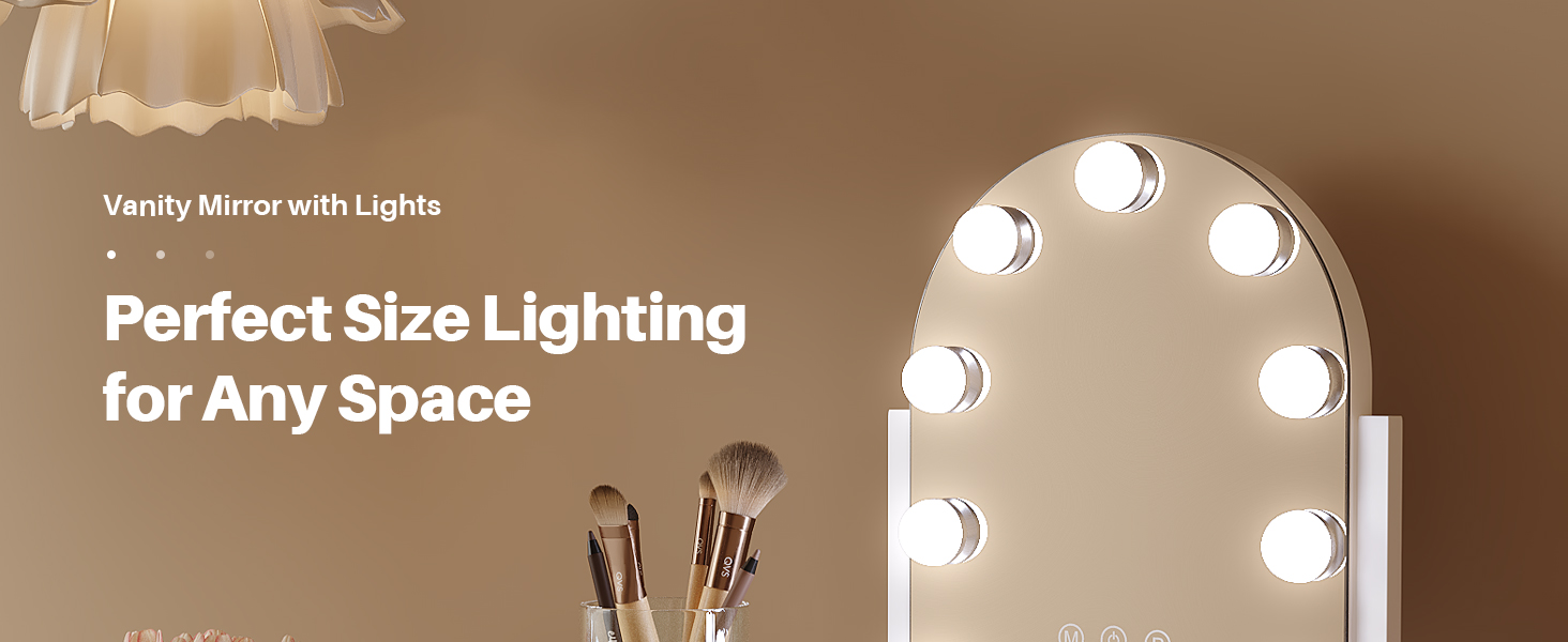 vanity mirror with lights