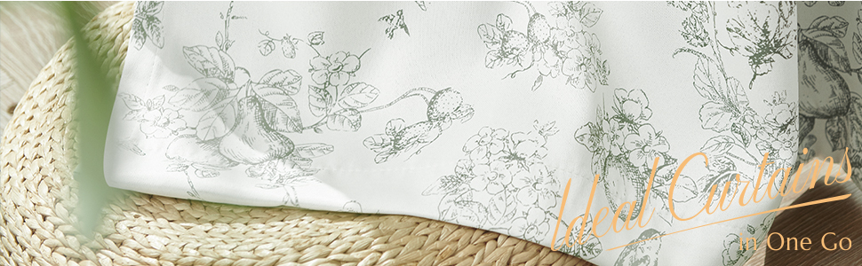 鼠尾草绿色遮光窗帘