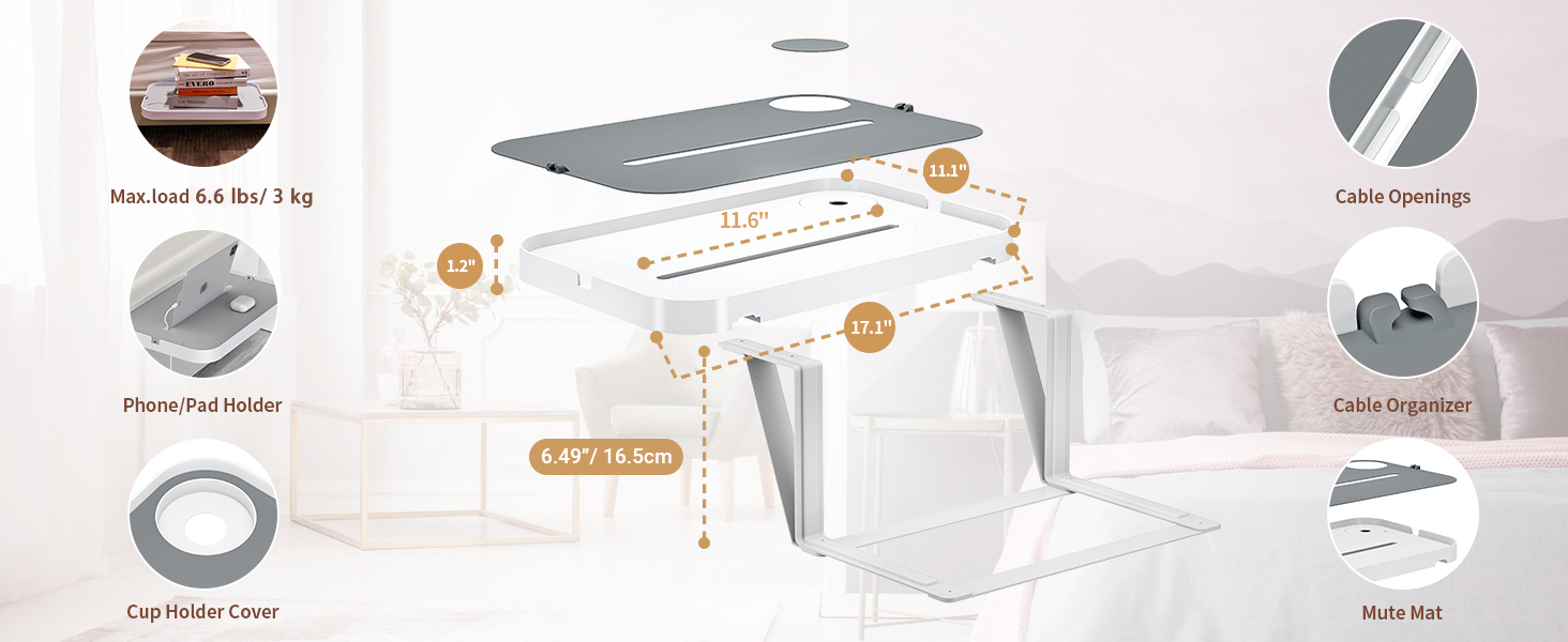 Bunk Bed Shelf Nightstand