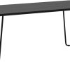 41ZHz8MZFIL._AC_SL1230 Lavish Home Coffee Table with Hairpin Legs - Modern Industrial Style Home Decor - Woodgrain-Look and Steel Accent Living Room Furniture (Black)
