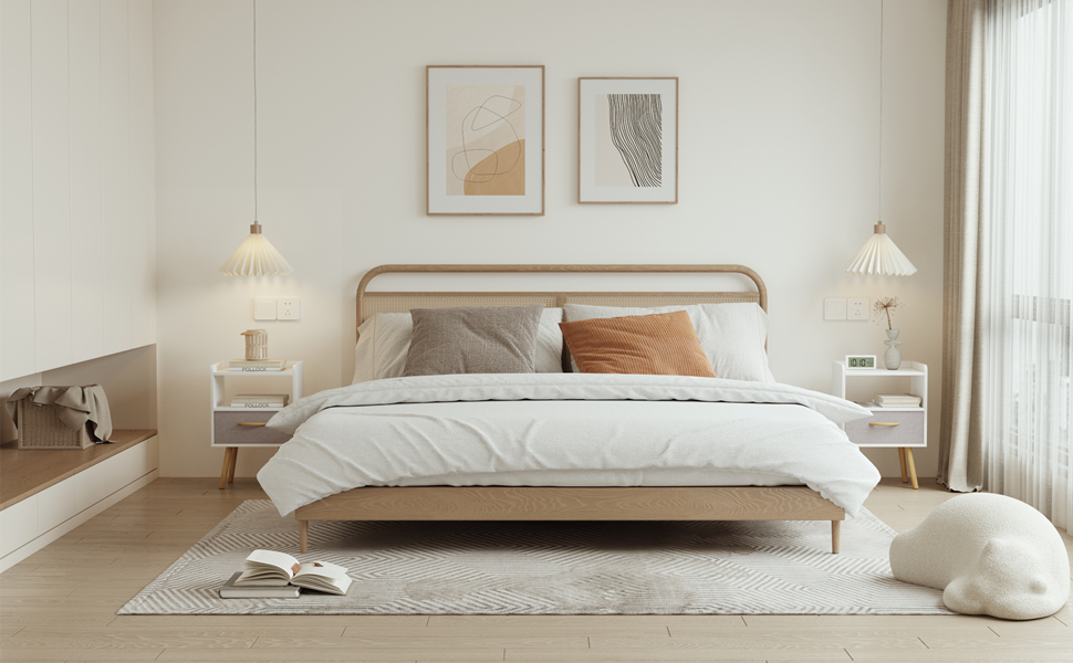 PIKPUK nightstand with drawer