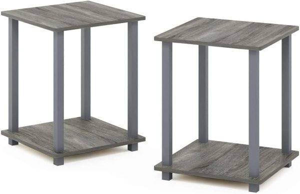 51FAiTCFaHL._AC_SL1000 Simplistic Set of 2 End Table, Espresso/Black
