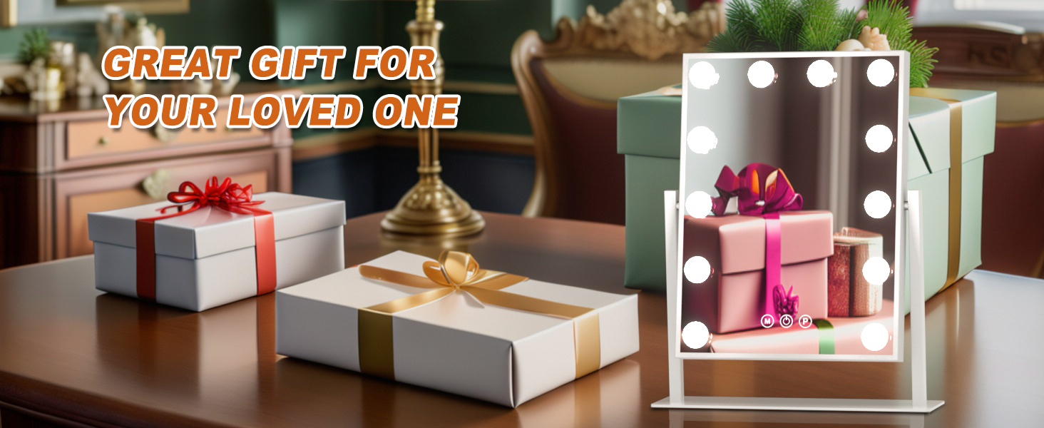 Vanity lighted Mirror with Lights