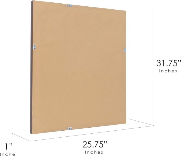 61NhmWvlE4L._AC_SL1500 Bronze Copper Oil Rubbed Framed Wall Mirror, Vanity Mirror, Bathroom Mirrors, Rectangle Mirrors, Living Room Mirrors - 26" x 32"