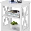61QLoRCp0_L._AC_SL1500 Modern Nightstands Side End Table Night Stand with Storage Shelf for Bedroom,Living Room, Set of 1, White(one)