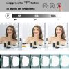 61gGMrqyZXL._SL1000 Vanity/Makeup Mirror with Lights,10X Magnification,Large Hollywood Lighted Vanity Mirror with 15 Dimmable LED Bulbs,3 Color Modes,Touch Control for Bedroom,Tabletop or Wall-Mounted