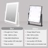 Classic Lighted Vanity Mirror 16in Makeup Mirror with Dimmable White Tabletop Mount Home Mirror with Dimmable LED Lights Thanksgiving Wedding Birthday Gift Touch Control, and 360 Rotation
