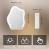 61zQve3oT6L._AC_SL1500 Vanity Mirror with Lights 17.7" X 21.6" Irregular Cute Cloud Lighted Makeup Mirror with Dimmable 3 Light Modes Esthetics Hollywood Mirror for Tabletop Wall-Mounted Bedroom Beauty Salon