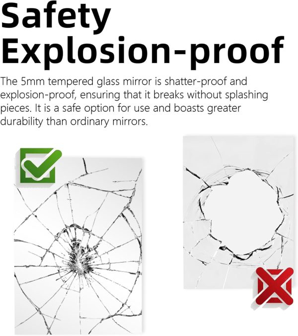 710Bs-mR0gL._AC_SL1500 Black Bathroom Vanity Mirror for Wall, 16X24 Inch Aluminum Framed Wall Mirror Rectangle, Modern Square Corner Bathroom Vanity Mirror for Bedroom, Living Room, Hangs Horizontally or Vertically