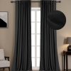 71KgalvY-7L._AC_SL1500 100% Blackout Curtains for Bedroom, Thermal Insulated Linen Blackout Curtains 96 Inch Length 2 Panels Set, Back Tab/Rod Pocket Room Darkening Curtains for Bedroom, Nursery -Oatmeal,W50 X L96