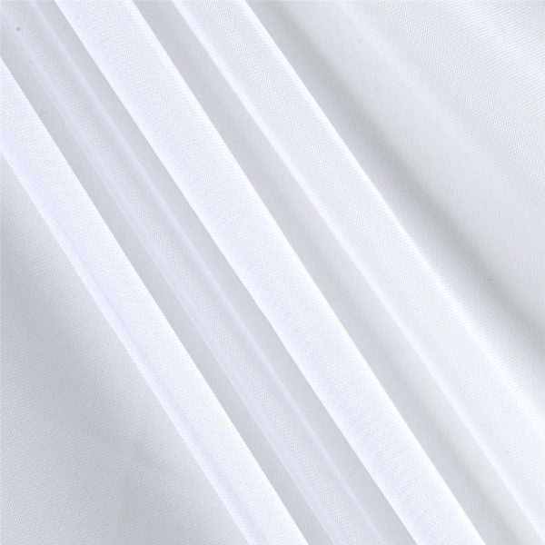 71Oc2Ii-cJL._AC_SL1000 2 Pack: Basic Rod Pocket Sheer Voile Window Curtain Panels - Assorted Colors (White, 84 in. Long)