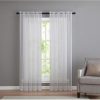 71UrG0bHLKL._AC_SL1500 2 Pack: Basic Rod Pocket Sheer Voile Window Curtain Panels - Assorted Colors (White, 84 in. Long)