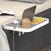 71daQaB9xoL._AC_SL1200 Bedside Shelf for Bed, Bedside Tray Table Under Mattress for Box Spring Bed/Plate Bed/Platform Bed, 17" Large Bed Tray Nightstand Shelf Bedside Caddy for College Dorm Bed