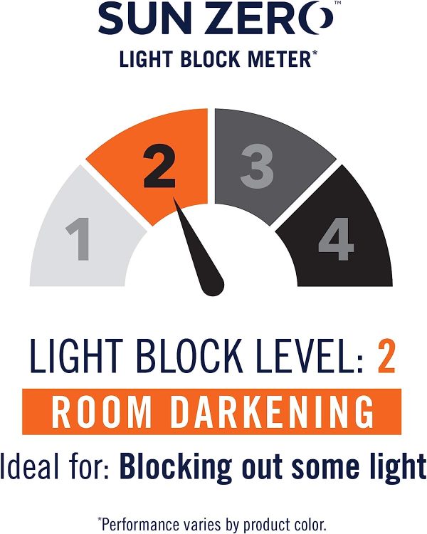 71kUBNWCRVL._AC_SL1500 Energy Efficient Grommet Curtain Panel, 40" x 84", Mineral