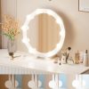 71lFm72ZQVL._AC_SL1500 Hollywood Style Led Vanity Mirror Lights Kit - Vanity Lights Have 10 Dimmable Light Bulbs for Makeup Dressing Table and Power Supply Plug in Lighting Fixture Strip, White (No Mirror Included)