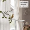 71nB9X1gZpL._AC_SL1500 Boho Curtains Semi-Blackout Window Curtains 84 Inch 2 Pannels for Living Room, Linen Tassels Farmhouse Curtains with Embroidery for Bedroom Rod Pocket Draperies 52" W x 84" L,Off White