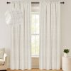 100% Blackout Shield Linen Blackout Curtains 84 Inches Long 2 Panels Set, Blackout Curtains for Bedroom, Thermal Insulated Rod Pocket Window Curtains & Drapes Living Room, 50W X 84L, Beige
