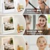 71wHUpao9IL._AC_SL1500 Vanity Mirror with Lights, Hollywood Makeup Mirror with Lights Phone Holder, Smart Touch Control, 3 Color Lighting Modes with Detachable 10x Magnification Mirror, 360°Rotation, White