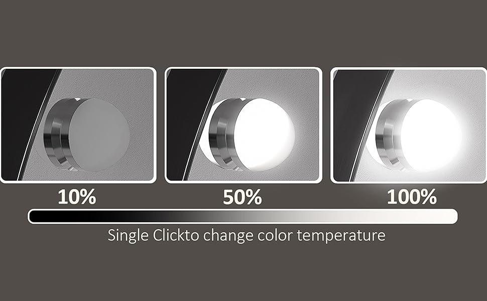 Hollywood bathroom mirror