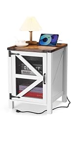 farmhouse nightstand