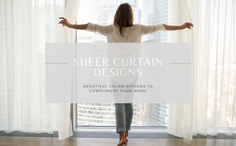 Goodgram sheer curtains