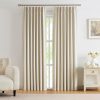 814j3csz4HL._AC_SL1500 Linen Blended Pinch Pleated Drapes,Blackout and Thermal Insulated Noise Reducing Pleated Curtains for Bedroom Nursery,Backtab 108 Inches with 9 Hooks,40"x108", 1 Panel,Natural Beige