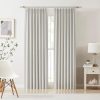 81Ezl9qGsUL._AC_SL1500 Linen Blended Pinch Pleated Drapes,Blackout and Thermal Insulated Noise Reducing Pleated Curtains for Bedroom Nursery,Backtab 108 Inches with 9 Hooks,40"x108", 1 Panel,Natural Beige