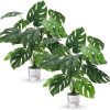 28" Fake Plants Tall Artificial Faux Plants in Pot for Home Farmhouse Bedroom Living Room Decor Indoor