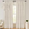100% Blackout Shield Linen Blackout Curtains 84 Inches Long 2 Panels Set, Blackout Curtains for Bedroom, Thermal Insulated Rod Pocket Window Curtains & Drapes Living Room, 50W X 84L, Beige