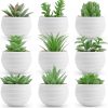 6 Packs Fake Plants Small Realistic Succulents Plants Artificial for Home Room Decor Indoor