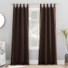 Energy Saving Blackout Tab Top Curtain Panel, 40" x 84", Blush Pink