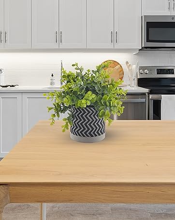 Fake Plants, Artificial Plants Indoor for Room Decor, Small Faux Plants Indoor