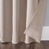 Energy Saving Blackout Tab Top Curtain Panel, 40" x 84", Blush Pink
