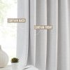 915D3mycIXL._AC_SL1500 Linen Blended Pinch Pleated Drapes,Blackout and Thermal Insulated Noise Reducing Pleated Curtains for Bedroom Nursery,Backtab 108 Inches with 9 Hooks,40"x108", 1 Panel,Natural Beige