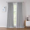 91ASn6N4pdL._AC_SL1500 Linen Blended Pinch Pleated Drapes,Blackout and Thermal Insulated Noise Reducing Pleated Curtains for Bedroom Nursery,Backtab 108 Inches with 9 Hooks,40"x108", 1 Panel,Natural Beige