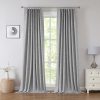 91omdfZXnxL._AC_SL1500 Linen Blended Pinch Pleated Drapes,Blackout and Thermal Insulated Noise Reducing Pleated Curtains for Bedroom Nursery,Backtab 108 Inches with 9 Hooks,40"x108", 1 Panel,Natural Beige