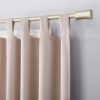 Energy Saving Blackout Tab Top Curtain Panel, 40" x 84", Blush Pink