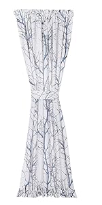 Tree French Door Curtain