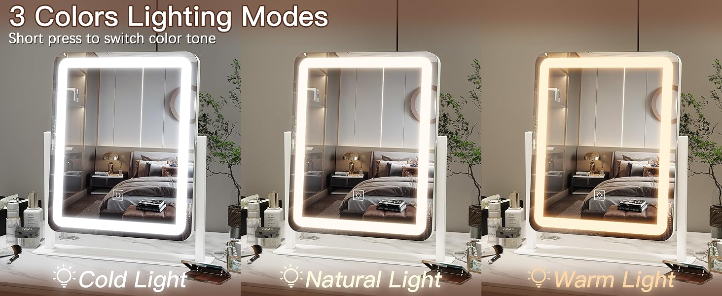 Touch Screen with 3-Color Lighting