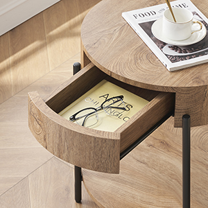 round end table