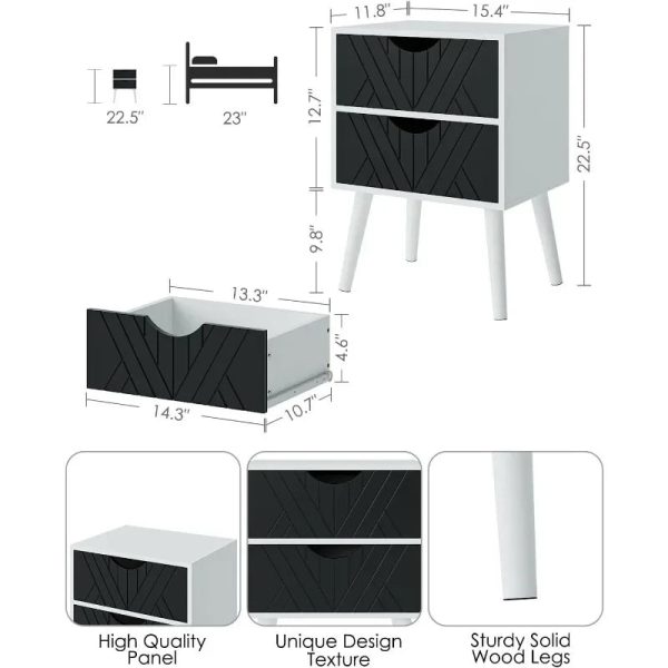 A-small-bedside-table-with-two-drawers-white-bedside-table-suitable-for-bedrooms-and-living-rooms_807060ac-9e6a-4a49-b378-474be1aa323b A small bedside table with two drawers, white bedside table, suitable for bedrooms and living rooms