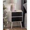 A-small-bedside-table-with-two-drawers-white-bedside-table-suitable-for-bedrooms-and-living-rooms_9e02ab1a-b4e7-4a0d-af59-eb48c5081aab A small bedside table with two drawers, white bedside table, suitable for bedrooms and living rooms