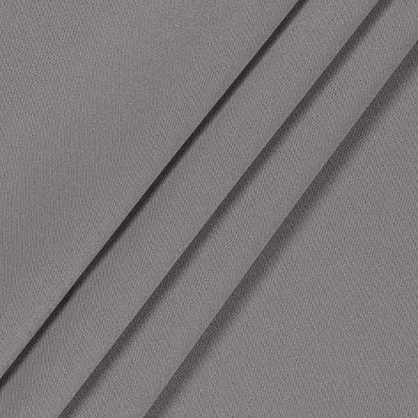 Modern Room Darkening Rod Pocket Window Curtain for Bedroom (1 Panel), 54 in x 54 in, Grey